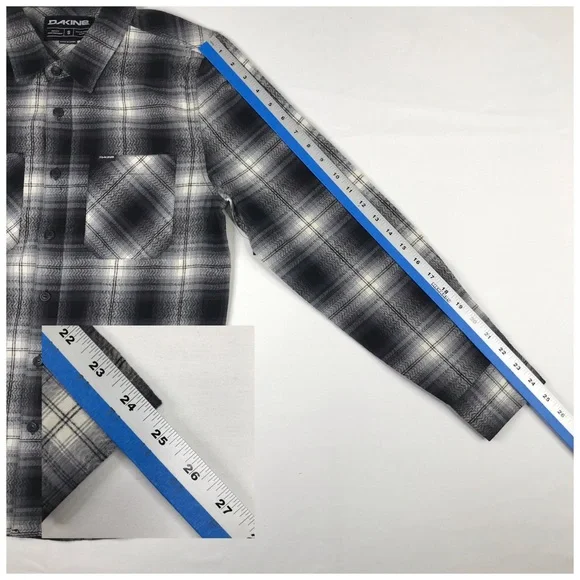 NWT Dakine Mens Franklin Flannel Shirt Size Small - Picture 11 of 13